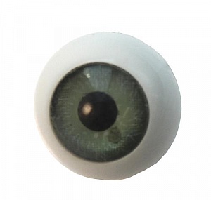 1.2# Глаза круглые, 50 шт/упак (зеленый)